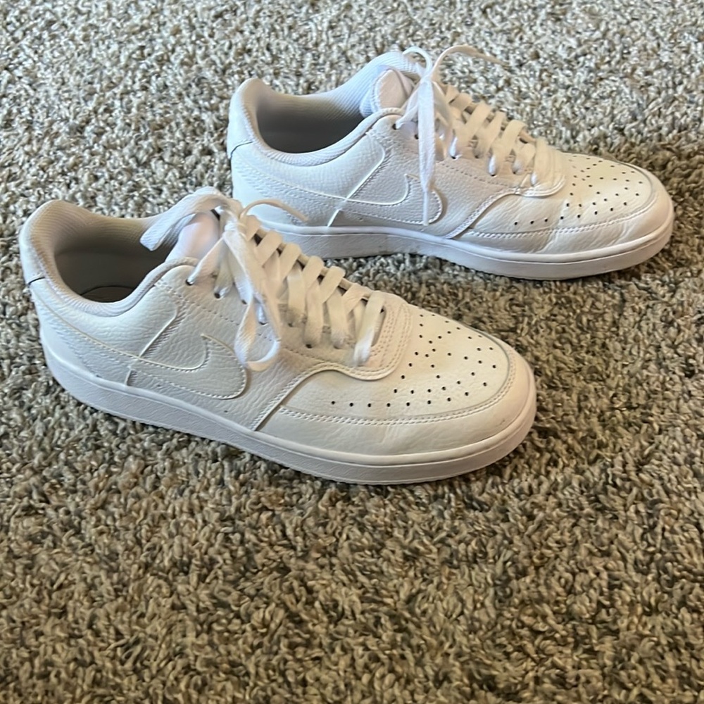 Nike Shoes they arnt air forces but they look like them.